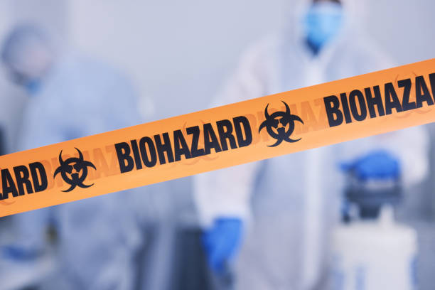 Professional Blood Cleanup technician working in Arapahoe, NE